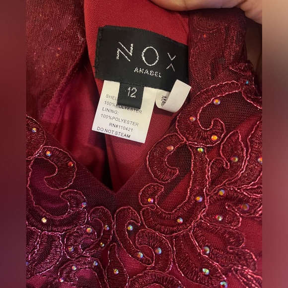 Nox Anabel Maxi dress size 12 (red) - Picture 6 of 7